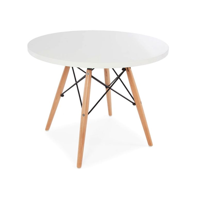 Mesa Lateral Eames - Diseno Nordico, Pequena y Resistente
