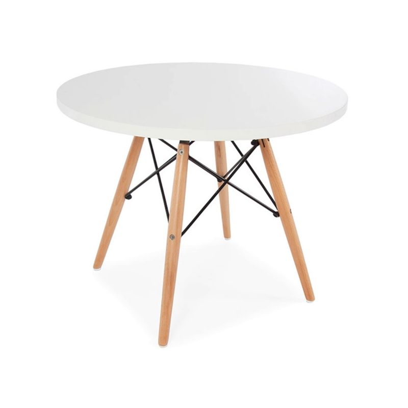 PANDALINO - Mesa Lateral Eames - Diseño Nórdico, Pequeña y Resistente
