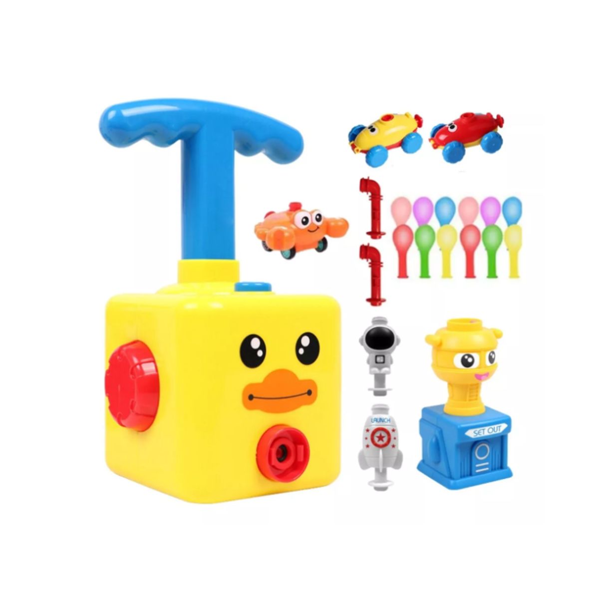 GENERICO - Bombín Lanzador De Auto Inflador Globo Sin Bpa Para Niño