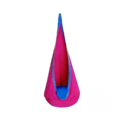 GENERICO - Hamaca columpio sensorial hinchable niños + cojín asiento roja