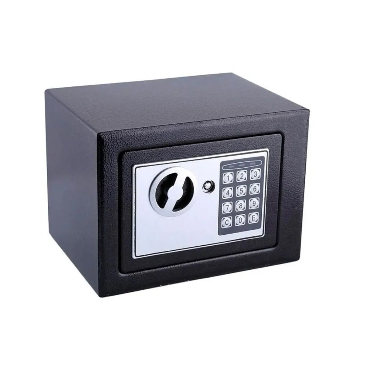 GENERICO - Caja Fuerte Caja Seguridad Digital Para Anclar A La Pared Gris