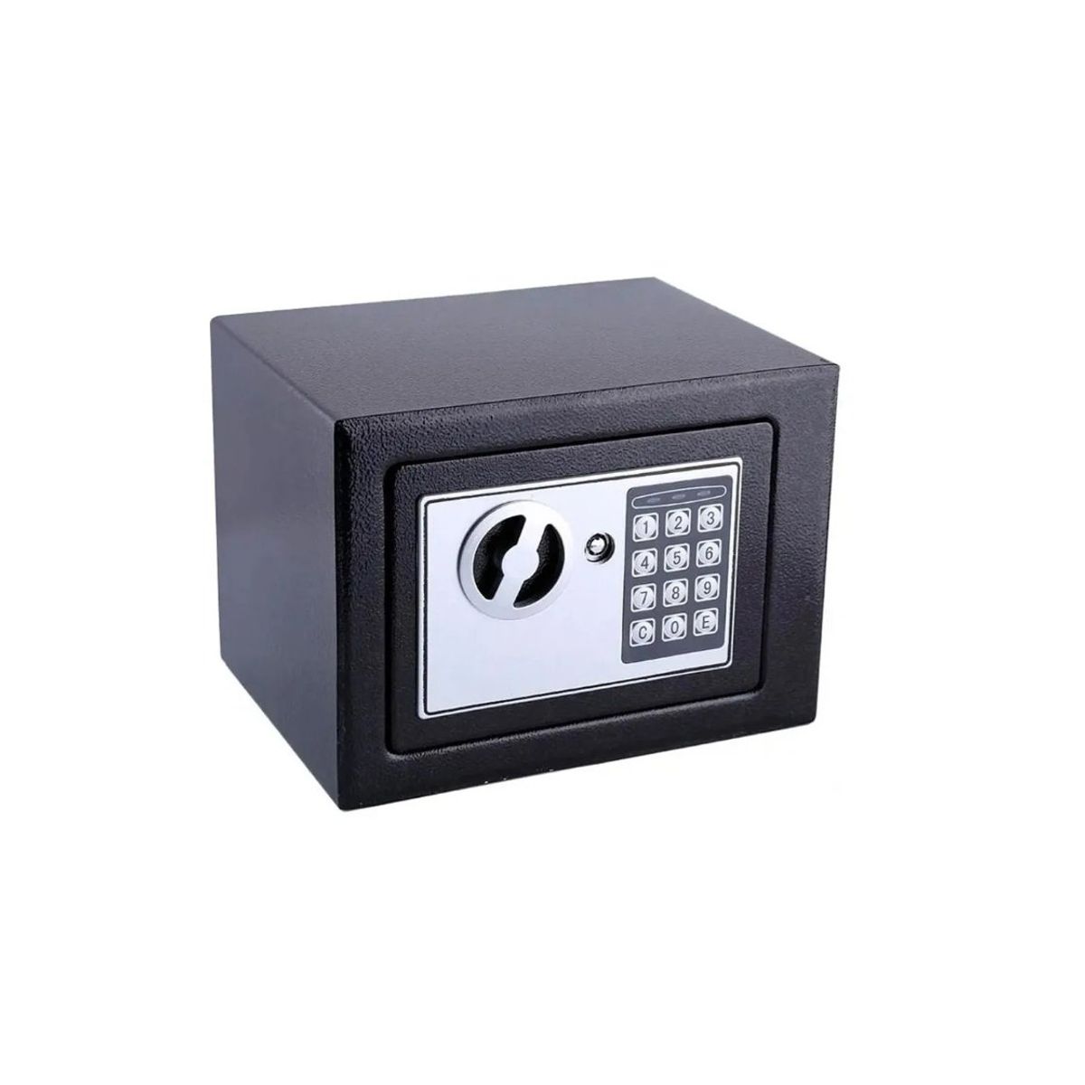 GENERICO - Caja Fuerte Caja Seguridad Digital Para Anclar A La Pared Gris