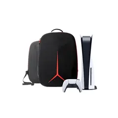 GENERICO - Mochila De Viaje Protector Compatible Consola Playstation 5 Negro