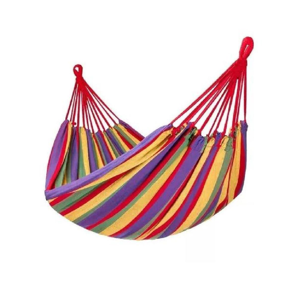 GENERICO - Hamaca colgante silla algodón terraza jardín