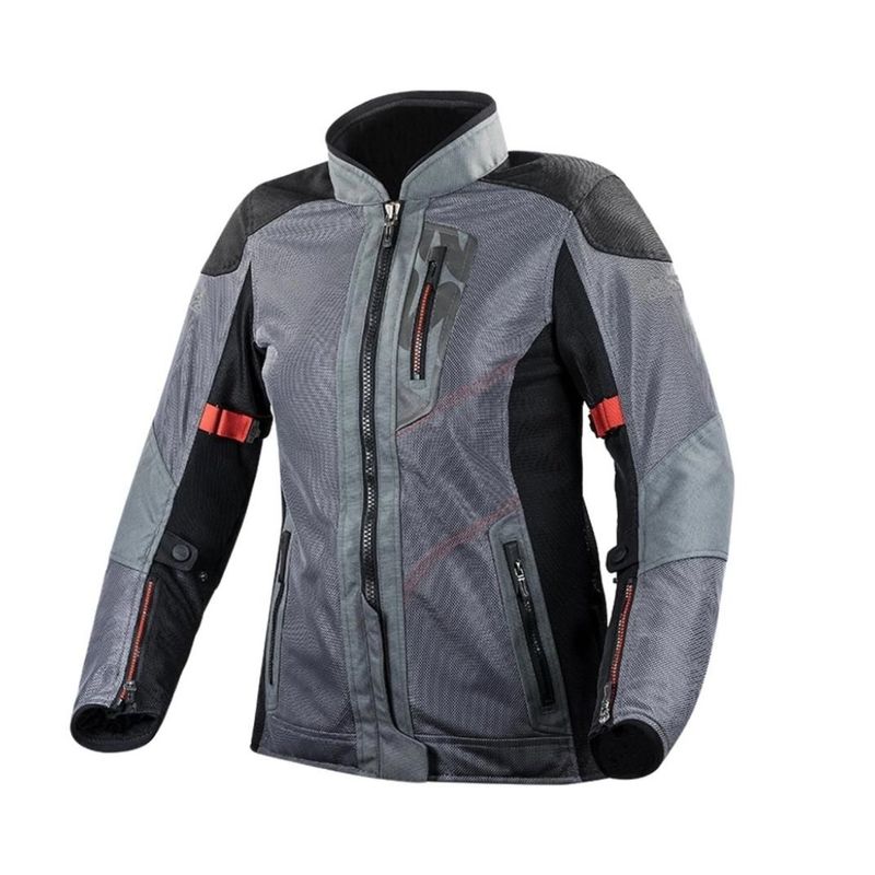 LS2 - CHAQUETA LS2 ALBA VERANO MUJER GRIS OSCURO TALLA L