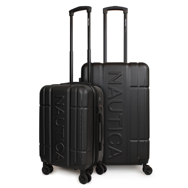 NAUTICA - Pack 2 maletas S+M Amsterdam de 10 y 20kg negras Nautica
