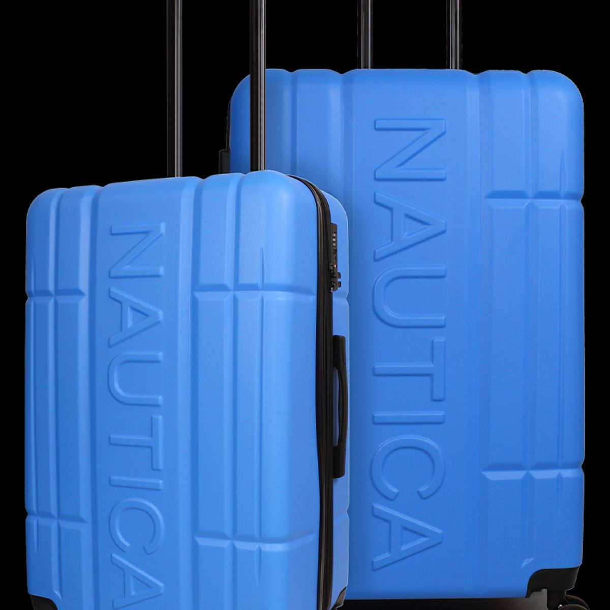 NAUTICA - Pack 2 maletas M+L Amsterdam de 20 y 23kg celeste Nautica