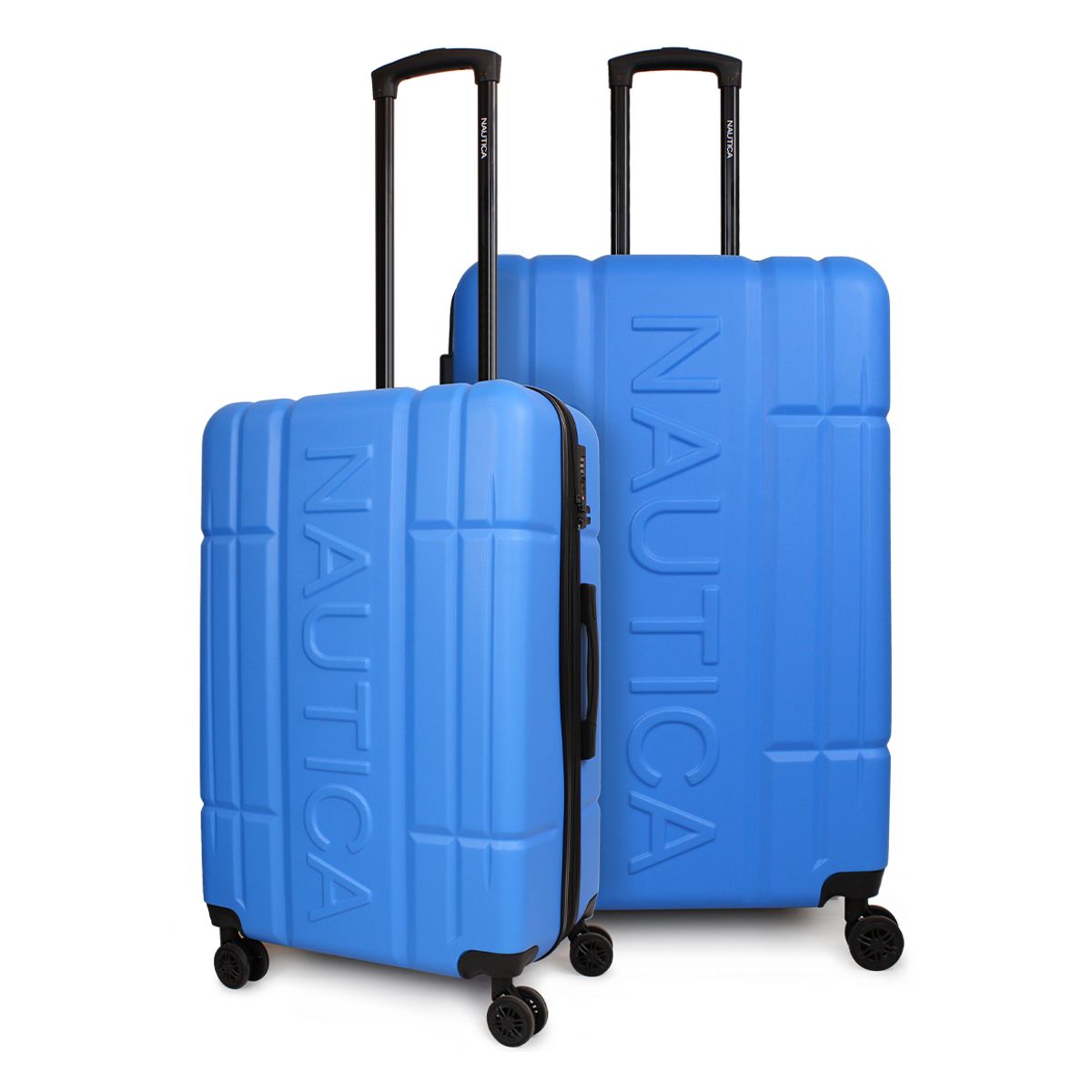 NAUTICA - Pack 2 maletas M+L Amsterdam de 20 y 23kg celeste Nautica