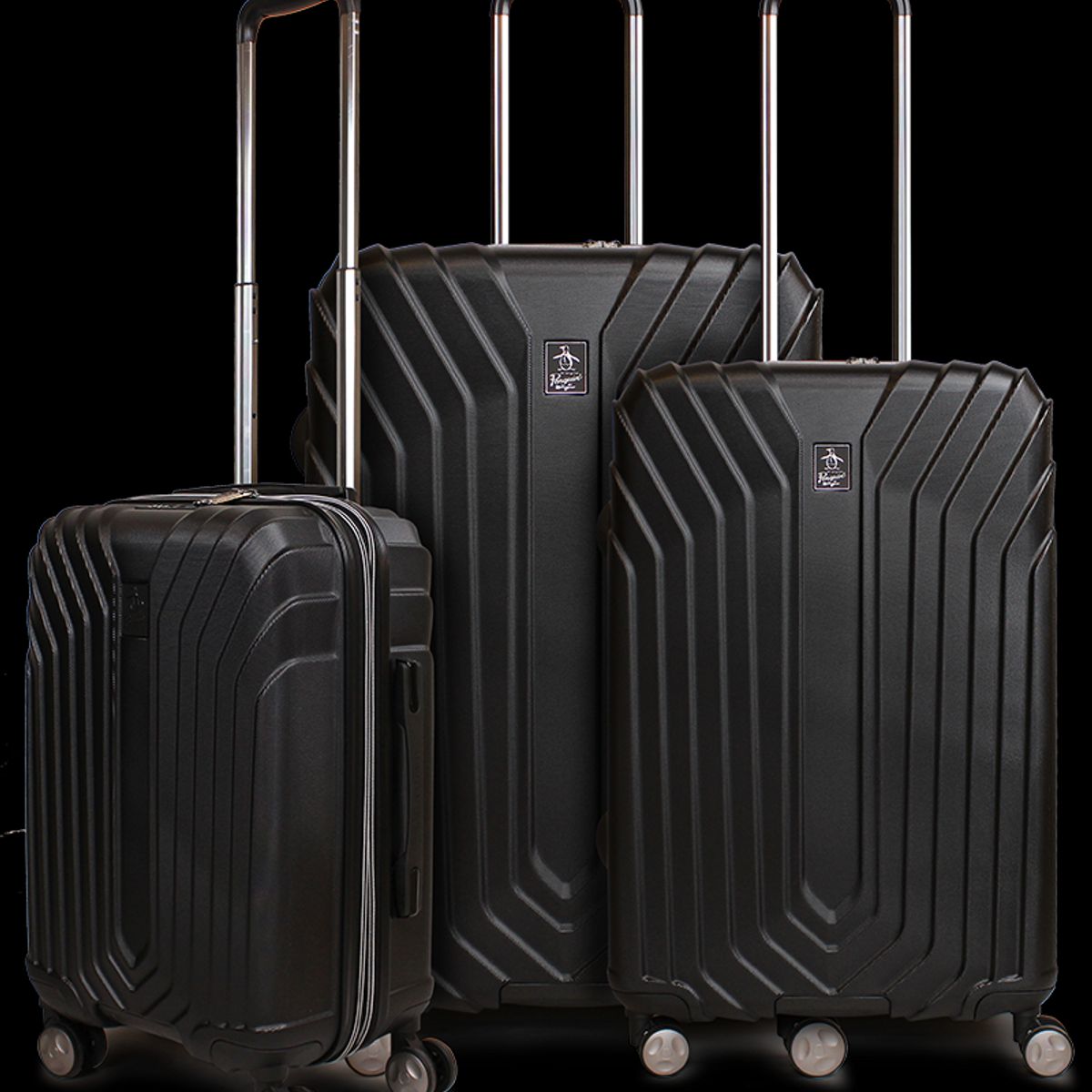 PENGUIN - Set 3 maletas S+M+L Duque negra Penguin