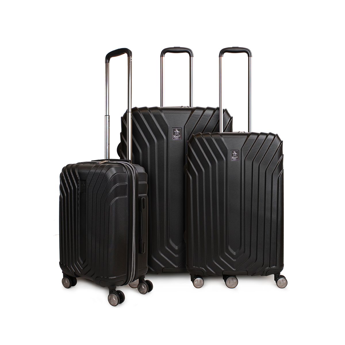 PENGUIN - Set 3 maletas S+M+L Duque negra Penguin