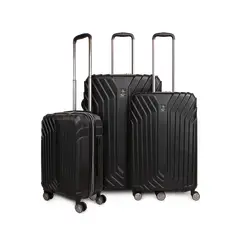 PENGUIN - Set 3 maletas S+M+L Duque negra