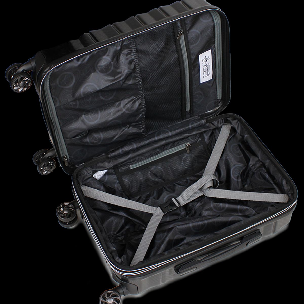 PENGUIN - Maleta cabina S 10 Kg Rocky negra Penguin