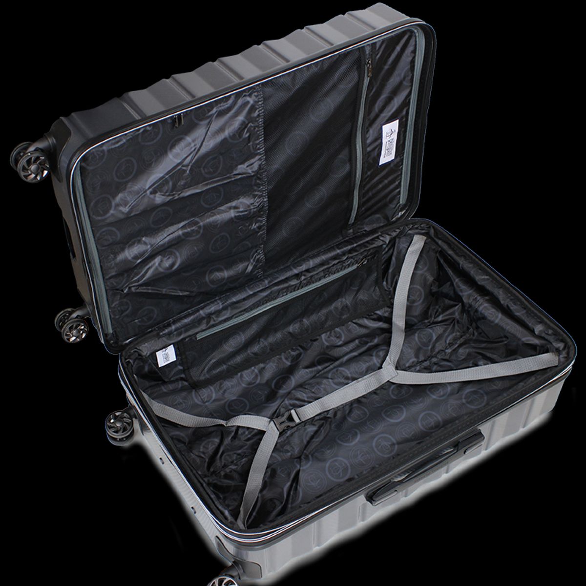 PENGUIN - Maleta grande L 23 Kg Rocky gris Penguin