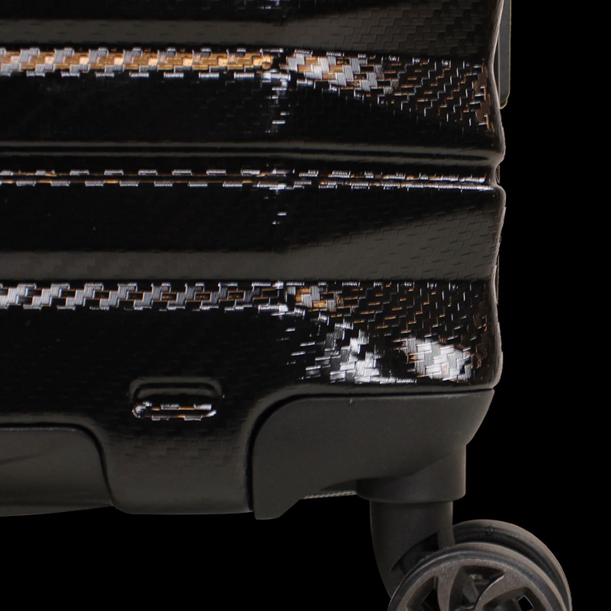 PENGUIN - Set 3 maletas S+M+L Rocky negra Penguin