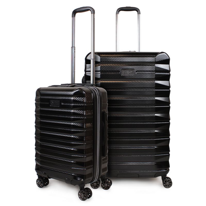 PENGUIN - Pack 2 maletas S+L Rocky negra Penguin