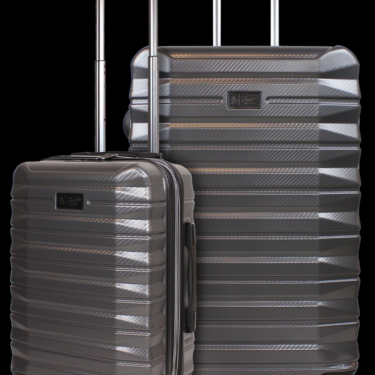 PENGUIN - Pack 2 maletas S+L Rocky gris Penguin