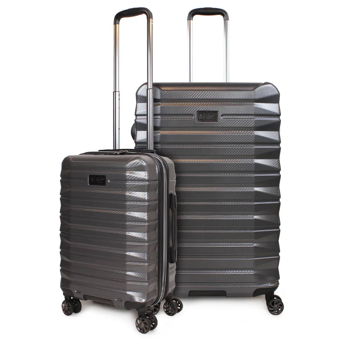 PENGUIN - Pack 2 maletas S+L Rocky gris Penguin