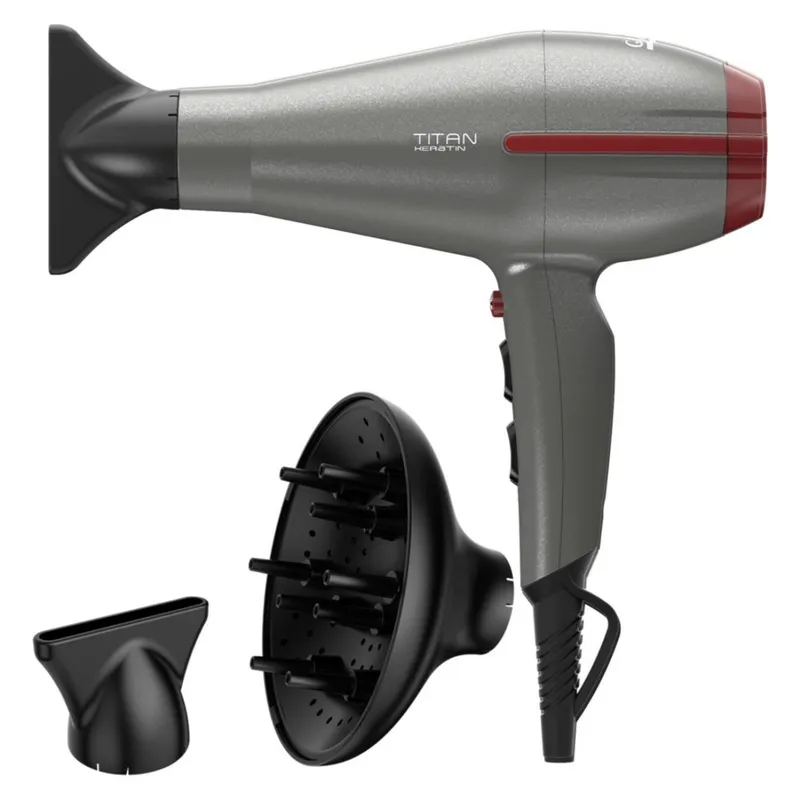 GAMA - Secador de Pelo Titan Keratin Diamond Gama 2300W Protege la Keratina