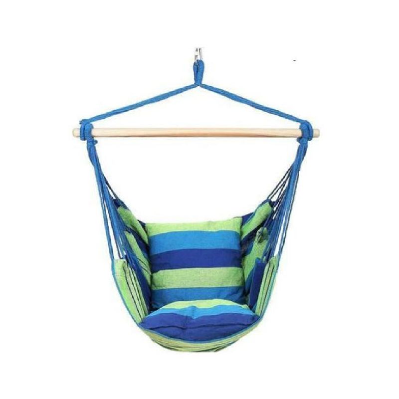 GENERICO - Silla hamaca con palo camping