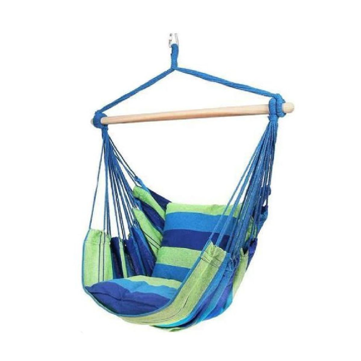 GENERICO - Silla hamaca con palo camping