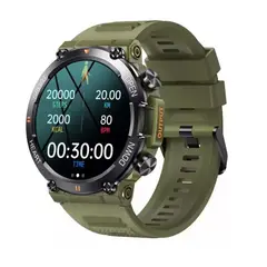 HOLD MI - Reloj Inteligente Smartwatch K56 Pro Verde Camo + CORREA EXTRA