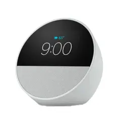 AMAZON - ECHO SPOT 2024 RELEASE SMART ALARM CLOCK VIBRANT SOUND + A