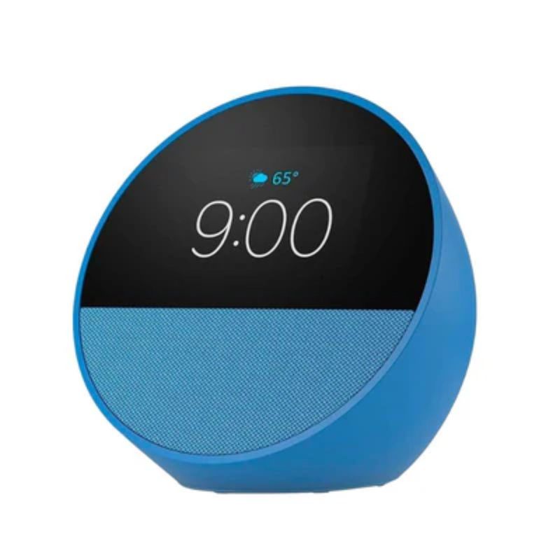 AMAZON - ECHO SPOT 2024 RELEASE SMART ALARM CLOCK VIBRANT SOUND + A