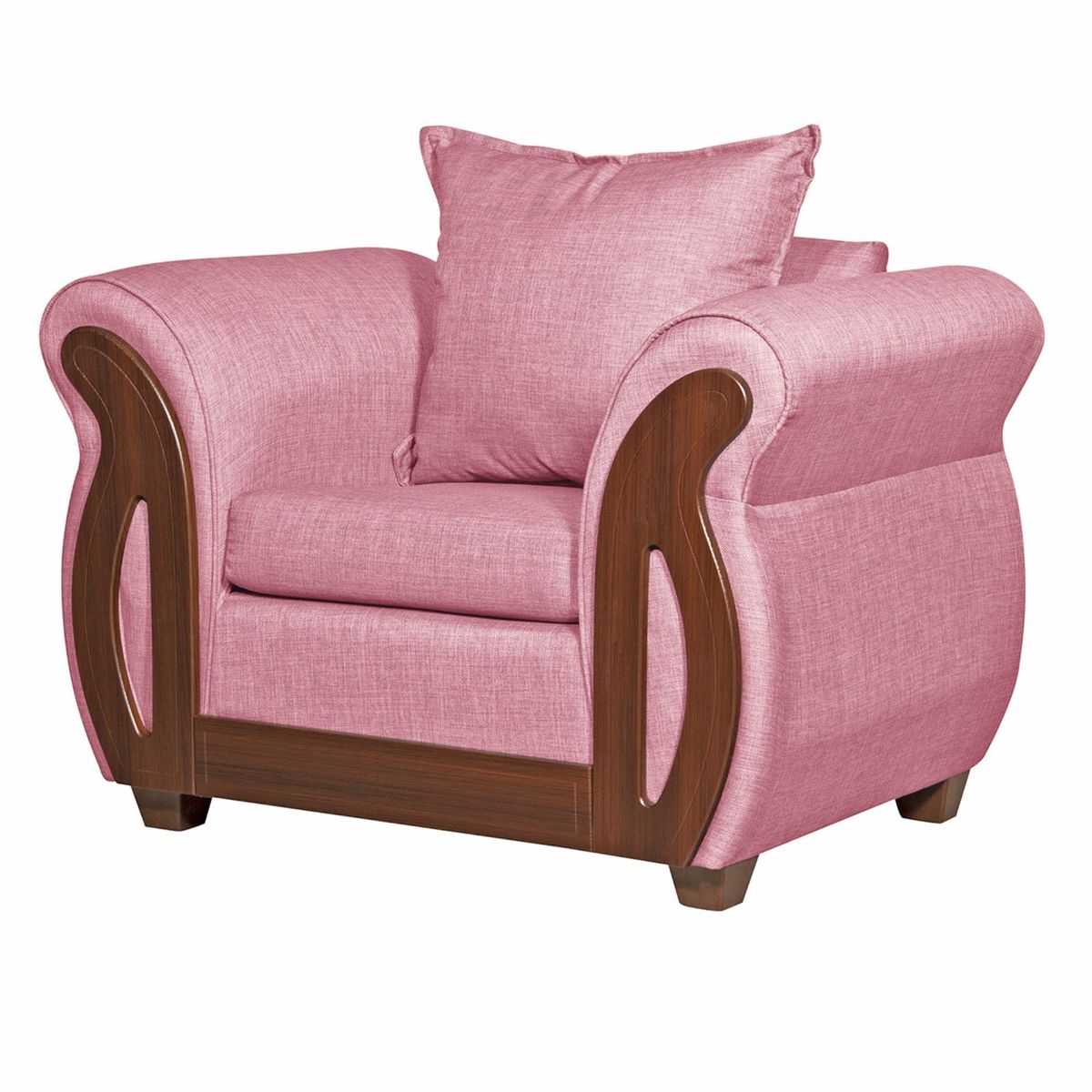 RUZAM MOBEL - SILLÓN 1 CUERPO ISIDORA PALO ROSA