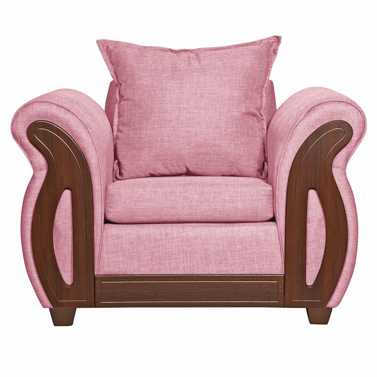 RUZAM MOBEL - SILLÓN 1 CUERPO ISIDORA PALO ROSA