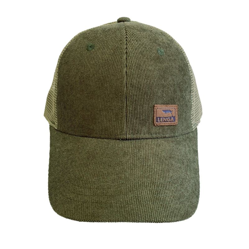 LENGA - Jockey Gorro Trucker Cotelé Corduroy Láscar Lenga®