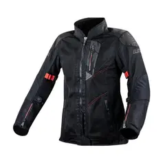 LS2 - CHAQUETA ALBA VERANO MUJER NEGRA TALLA L