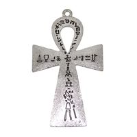 Cruz De Ankh Egipcia De Peltre Proteccion