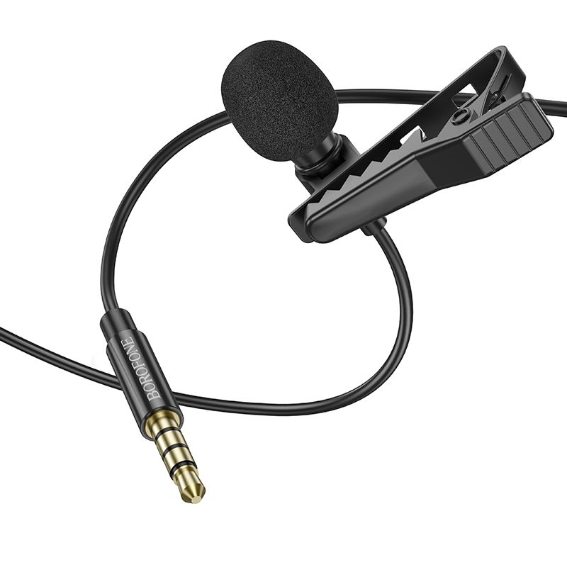 GENERICO - Micrófono Lavalier Borofone BFK11 Elegante jack 3,5 mm 2M