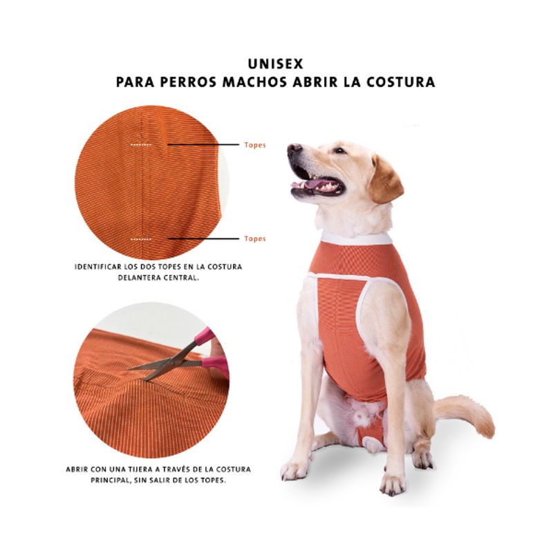 KIMBAVET - Body Cobre Kimba Tradicional - Talla 1 (2,5 - 3,5 Kg)
