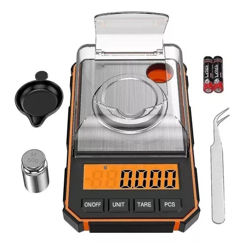GENERICO - Báscula Digital Gramera 0001g De Bolsillo Profesional 50g