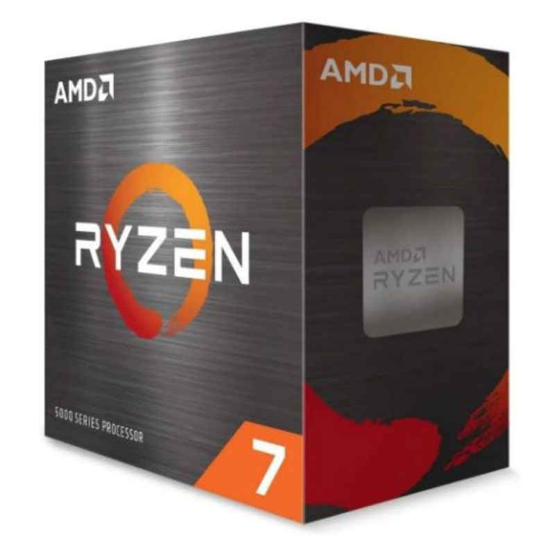 AMD CORP - Procesador AMD Ryzen 7 5700X AM4 8 Cores 16 Hilos 3446GHz - Negro