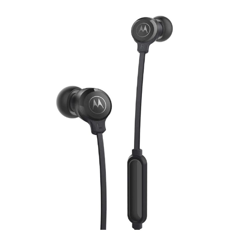 MOTOROLA - Audífonos Motorola alámbrico EARBUDS 3-S negro