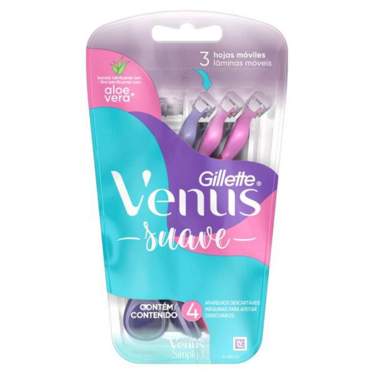 GILLETTE - Gillette Venus Simply 3 Máquina De Afeitar