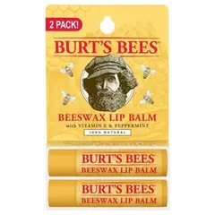 BURTS BEES - PACK X3 BALSAMO LABIAL CERA DE ABEJAS X2