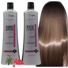 GENERICO - Alisante Plastificado 2pasos 960ml Cabello Frizz O Ondulado