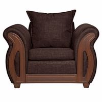 SILLÓN 1 CUERPO ISIDORA CAFÉ