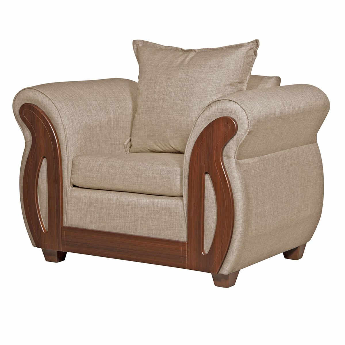 RUZAM MOBEL - SILLÓN 1 CUERPO ISIDORA BEIGE