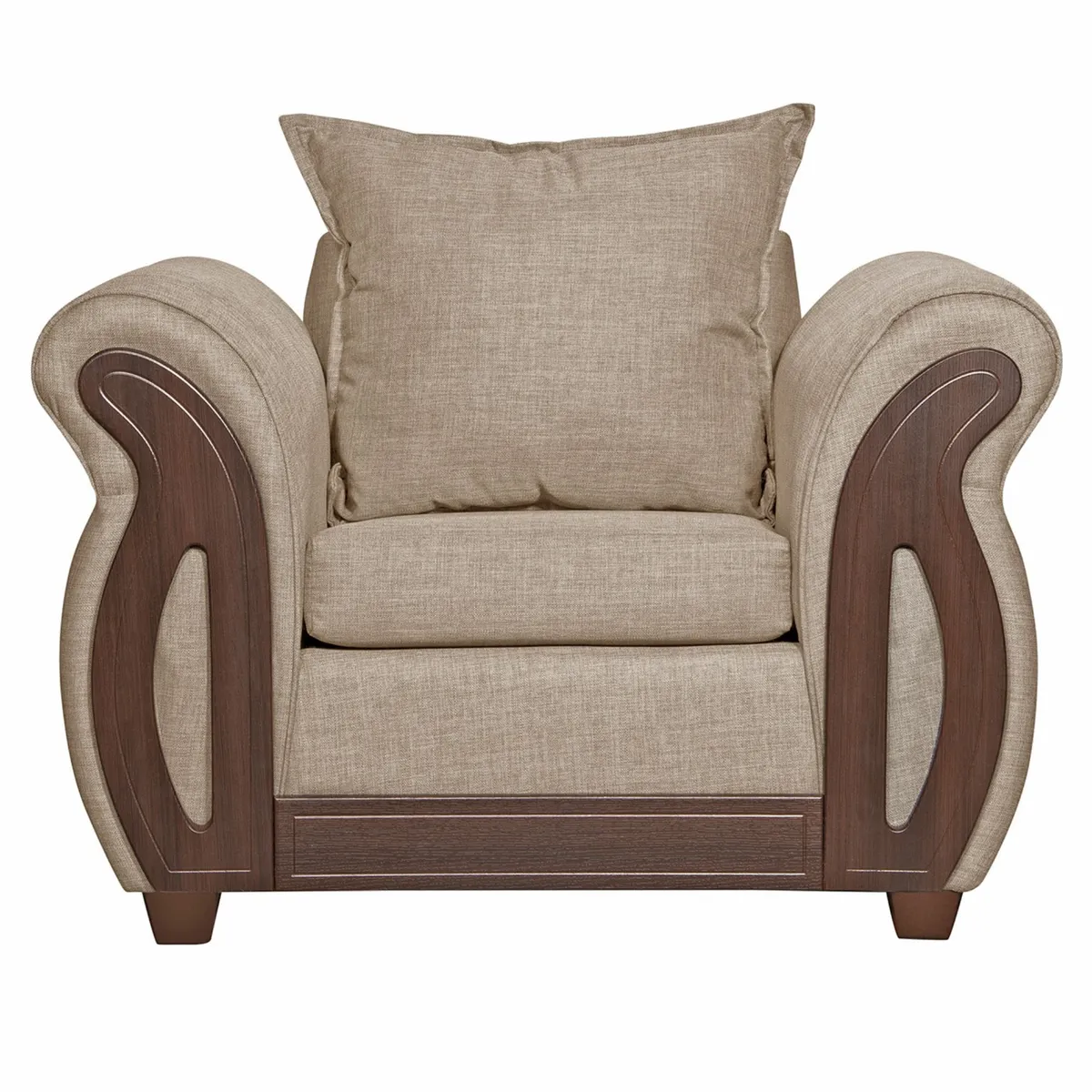RUZAM MOBEL - SILLÓN 1 CUERPO ISIDORA BEIGE