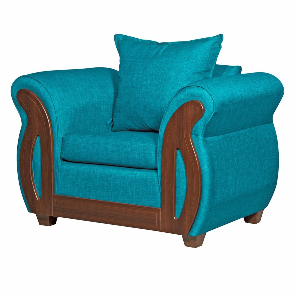 RUZAM MOBEL - SILLÓN 1 CUERPO ISIDORA TURQUESA