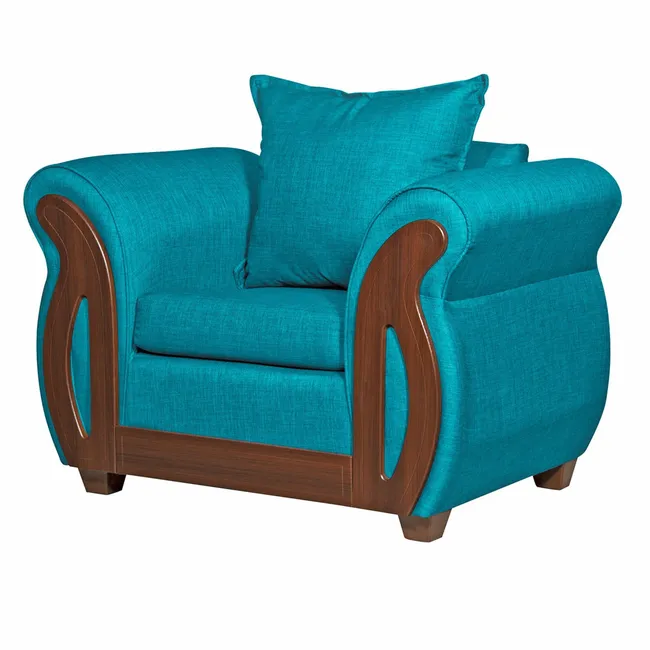 RUZAM MOBEL - SILLÓN 1 CUERPO ISIDORA TURQUESA