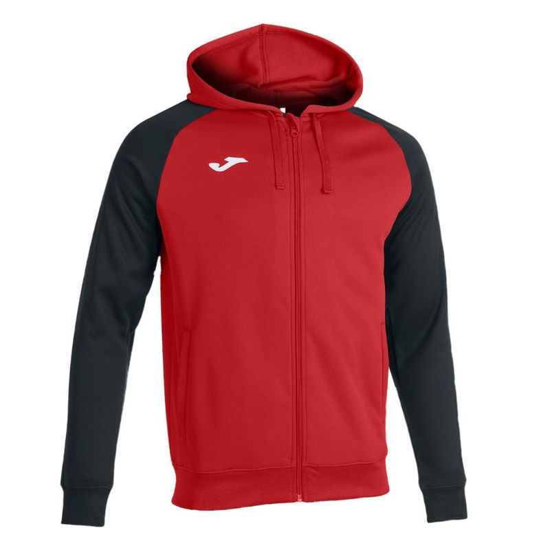 JOMA - Polerón Hoodie Hombre Academy IV Rojo Joma.-