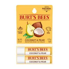 BURTS BEES - BÁLSAMO LABIAL COCONUT & PEAR X2