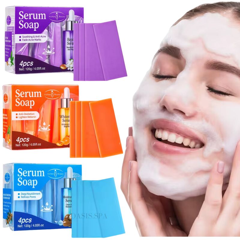 AICHUN BEAUTY - Jabon Facial Limpieza Profunda Pack 3