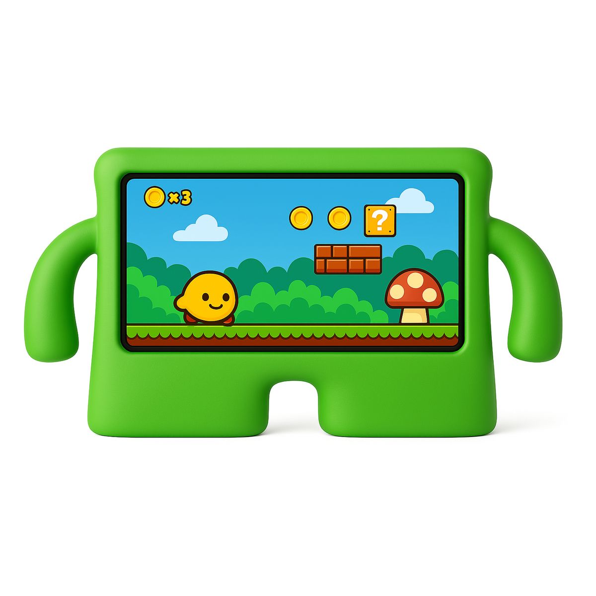JOIGO - Funda Antigolpes Niños Para Tablet Samsung A7 T110/T210 Verde