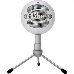 LOGITECH - Microfono Profesional Blue Snowball Ice Blanco Flex